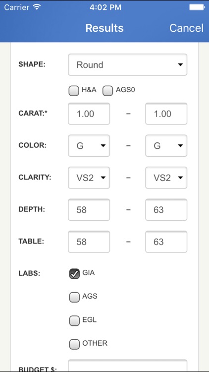 Diamond Price Calculator screenshot-4