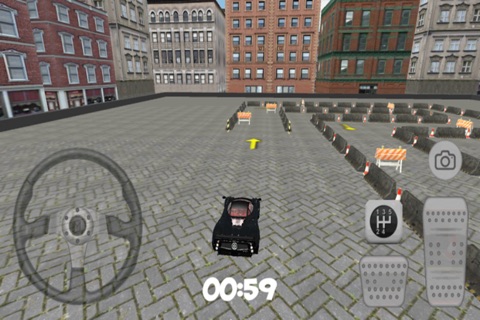 Black Sport Car Parking screenshot 2