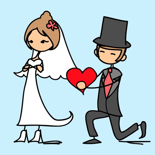 Happy Wedding Sticker Pack