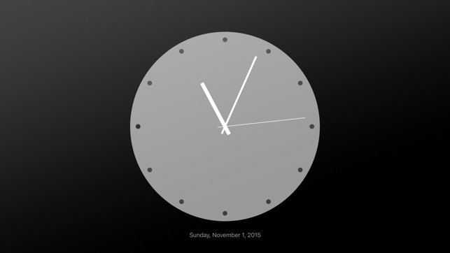 Clock for TV: moving clock for screen burn protection(圖2)-速報App