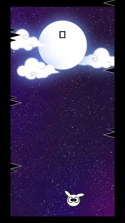 Flying above the Moon-crept the Moon