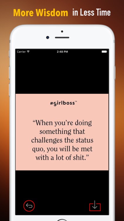 Quick Wisdom from GIRLBOSS:Key Insights