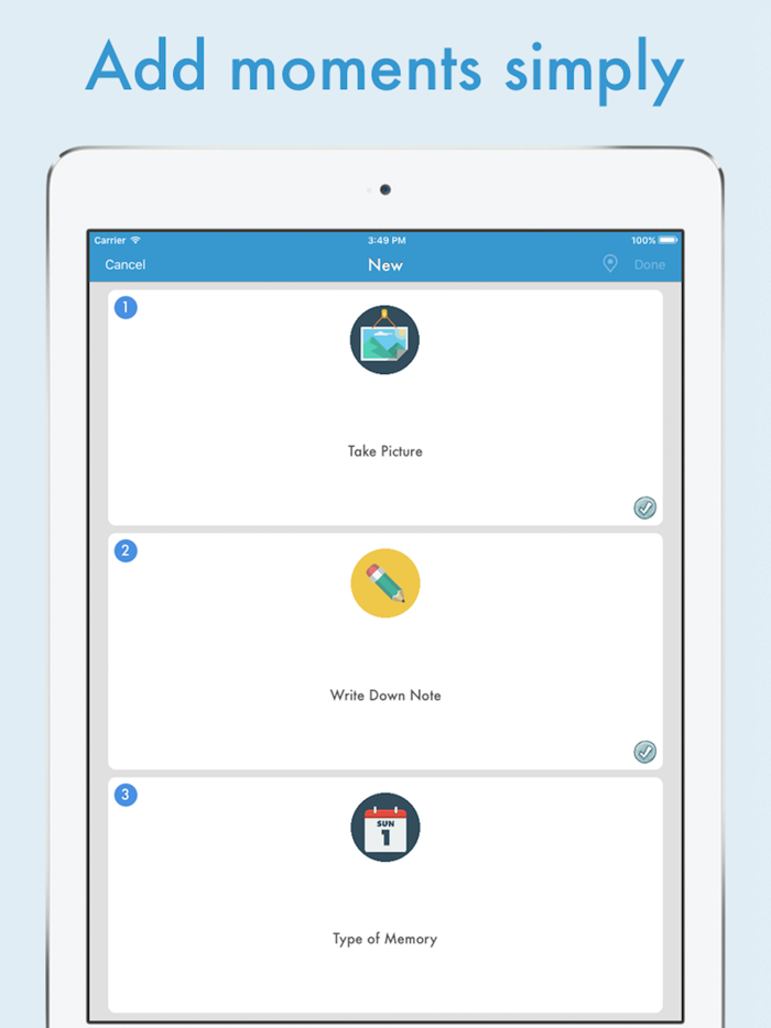 Life Moments - memorize bright moments of the life