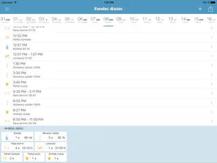 Screenshot 4 Baby Log 24h iphone