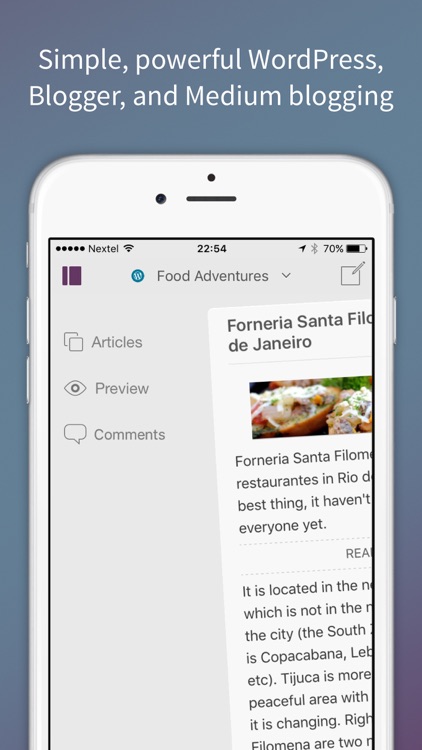 Blogo - Simple, powerful blog editor app