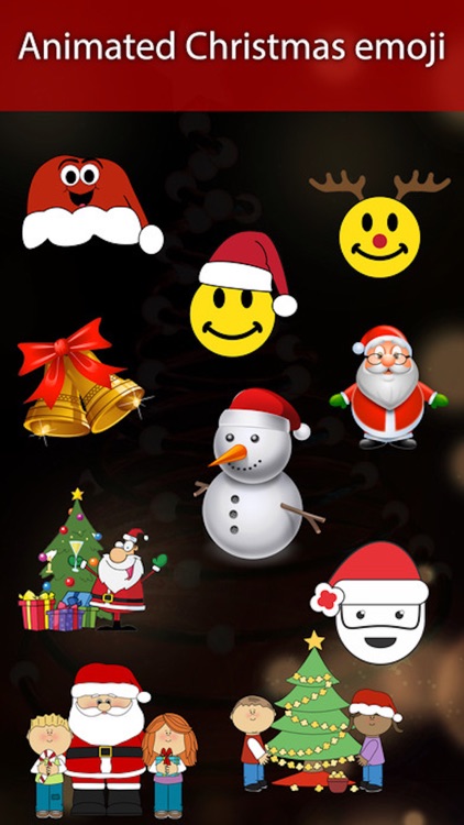 Holiday 3D emojis - Animated Christmas emoji Pro