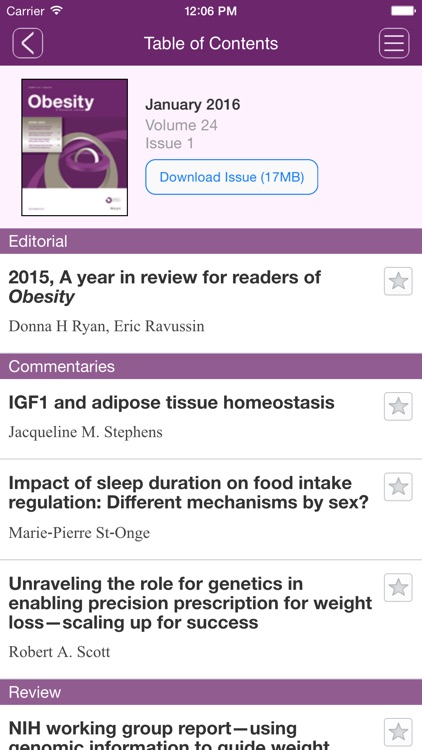 Obesity : A Research Journal screenshot-4