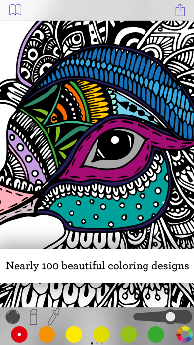 How to cancel & delete Contour Color - Coloring App from iphone & ipad 1