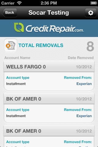 CreditRepair screenshot 2