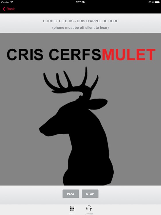 Cris Et Sons De Cerfs Mulet Pour Chasse Cerfs