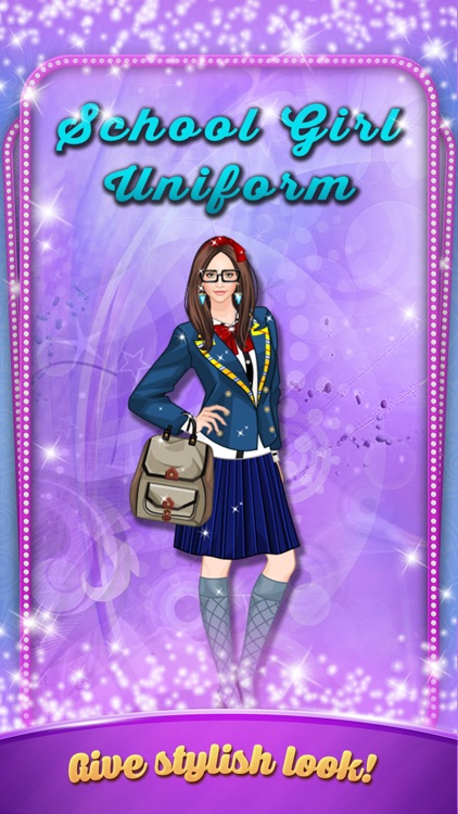 School Girl Uniform - Dressing game for girls