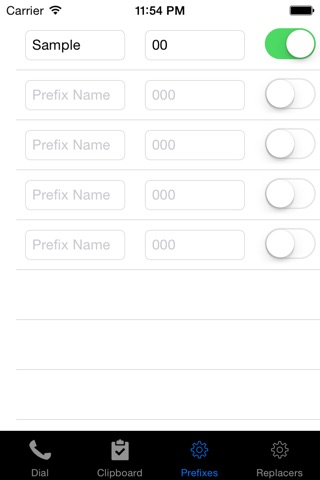 Prefix Dialer Pro screenshot 2