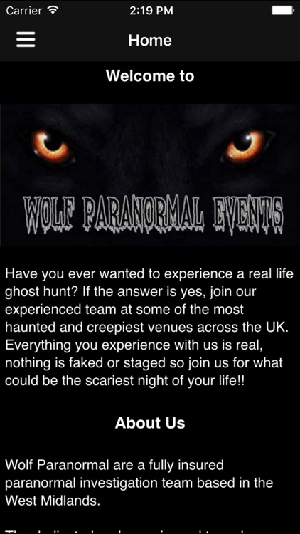 Wolf Paranormal screenshot-3