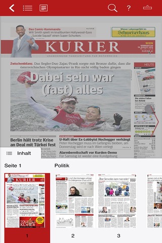 KURIER Digital – ePaper & News screenshot 2