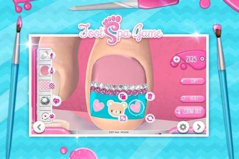 Foot Spa Game – Make Fashion Toe Nail Designs screenshot 4