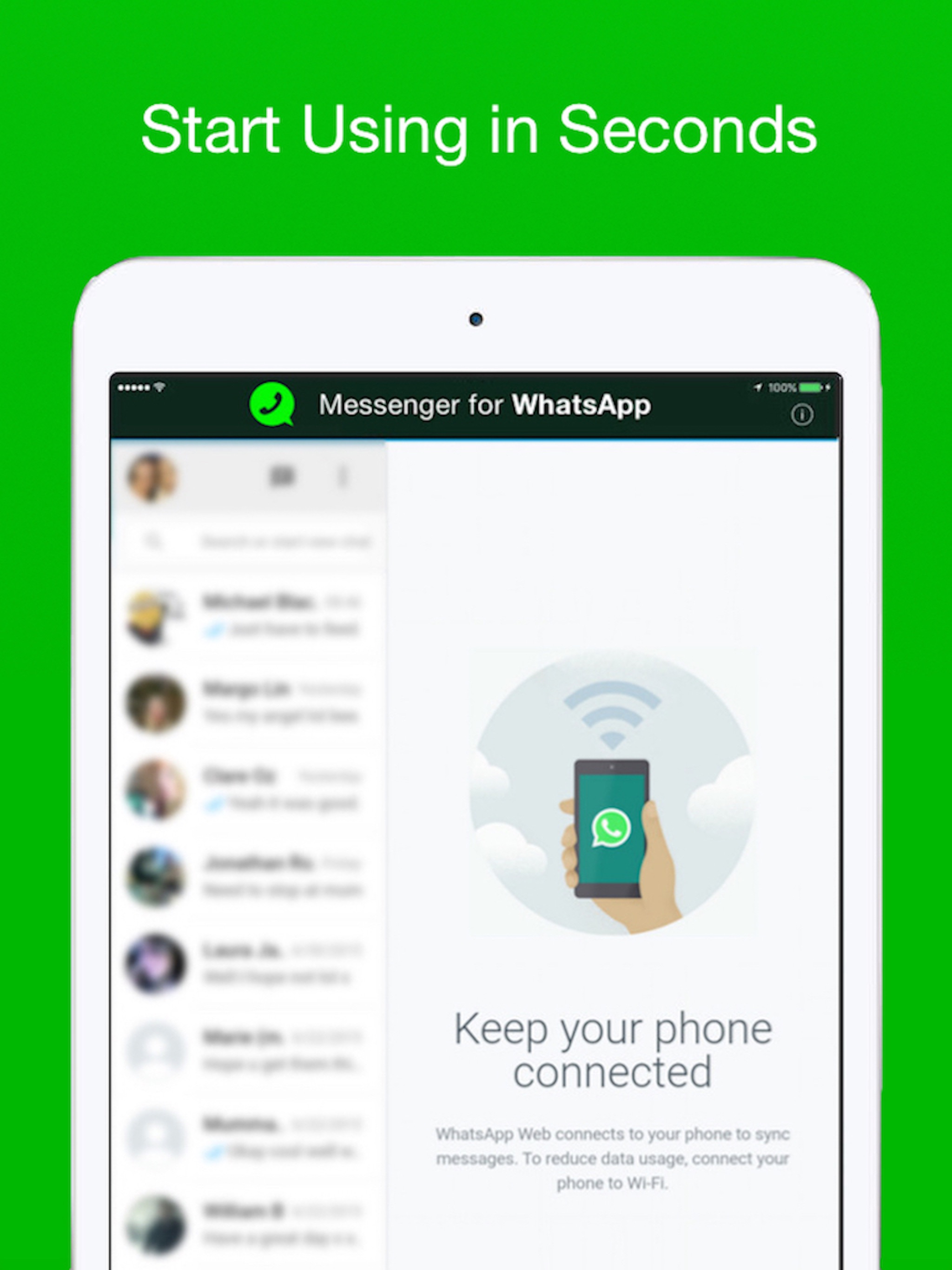 whatsapp messenger for tablets download