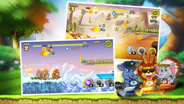 Big Bang Racing Zoo - Play The Cute Animal Runner(圖1)-速報App