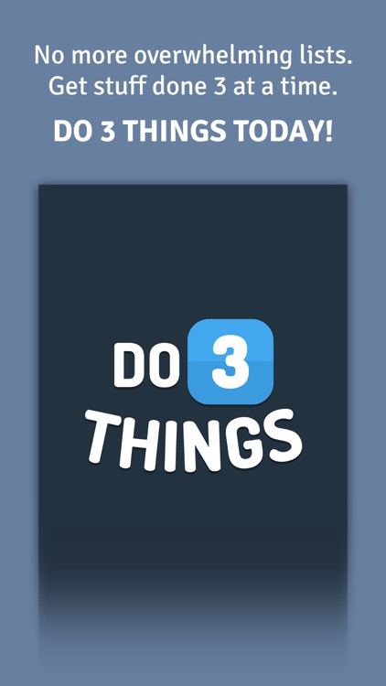 Do 3 Things: To-Do List Daily Habit & Goal Tracker screenshot-4