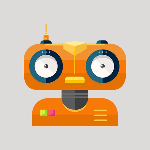 Robot Stickers - Cyborgs from the future icon