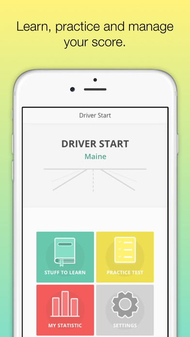 How to cancel & delete Maine BMV -  ME Permit test ed from iphone & ipad 1