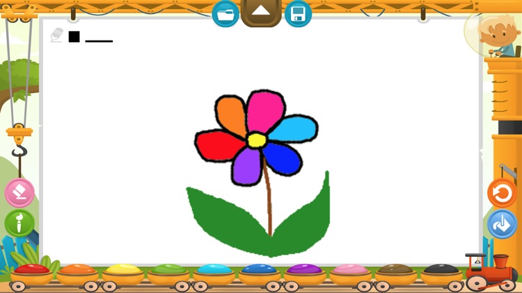 Draw on the points and squares - develop fingers screenshot-3