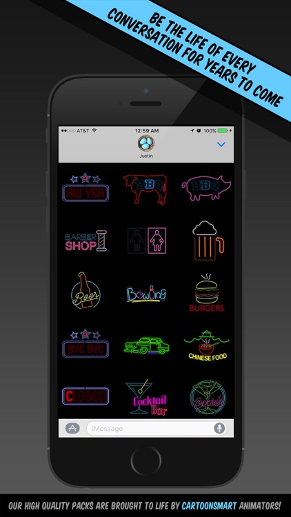 Neon Stickers screenshot-4