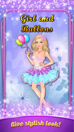 Girl and Balloons - Dress Up Game For Little Girls(圖1)-速報App