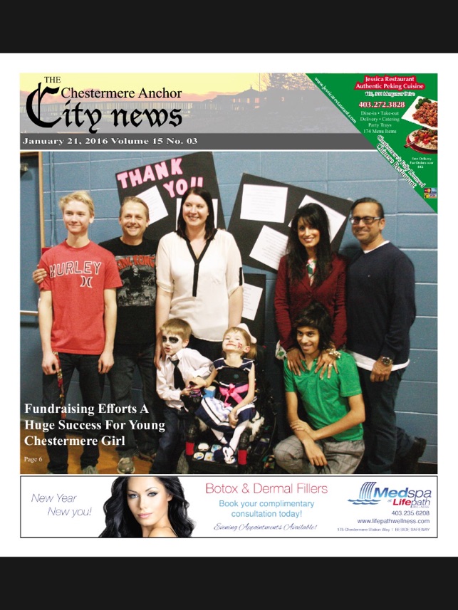 CHESTERMERE ANCHOR NEWSPAPER