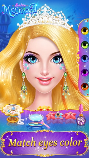 Mermaid Salon - Beauty Makeup & Dress up(圖2)-速報App