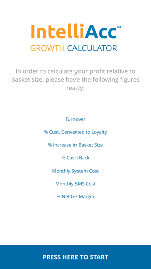 IntelliAcc Growth Calculator