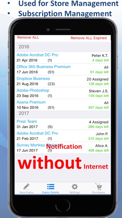 Expiry Alert Biz - Keep track of expiration dates screenshot-4