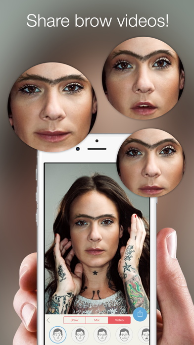 How to cancel & delete Browify - Eyebrow Photo Booth from iphone & ipad 4