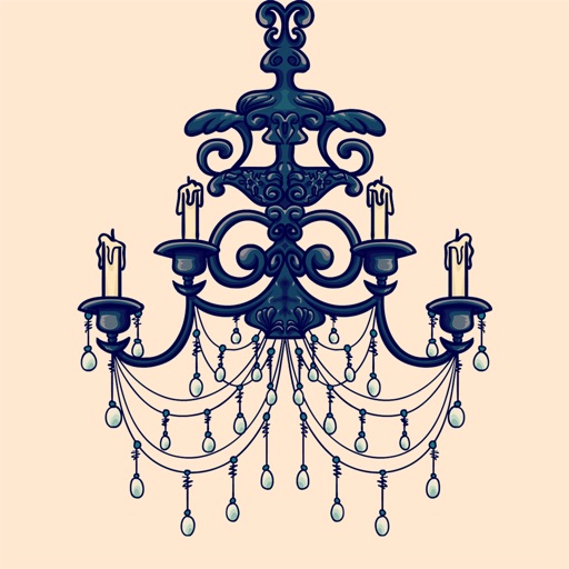 Chandelier:Pattern,Color and Texture icon