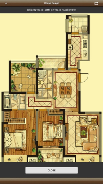 3D Interior Plan - Home Floor Design & Auto CAD