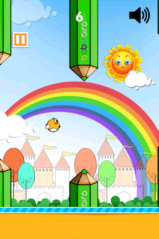 Flappy Baby Bird For Kids screenshot 3
