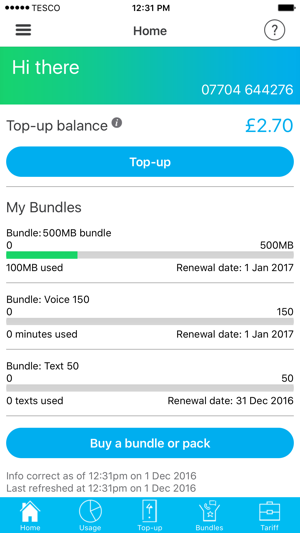 Tesco Mobile Pay As You Go(圖1)-速報App