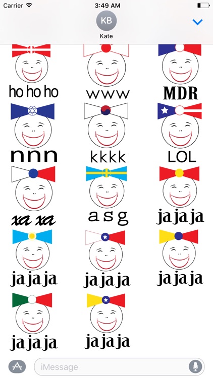LOL - laughing out loud around the world stickers