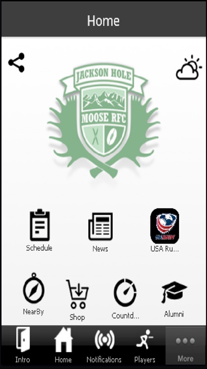 Jackson Hole Moose Rugby Football Club App.