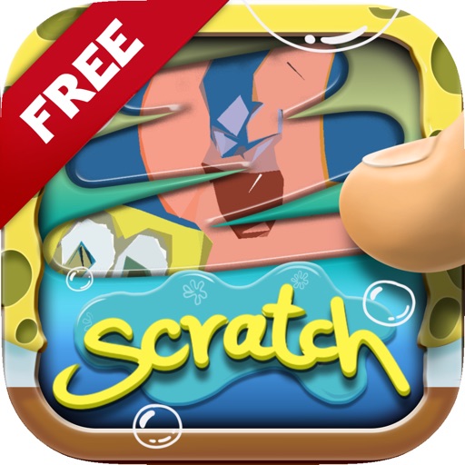 Scratch Trivia Photo Reveal Games "for Spongebob"