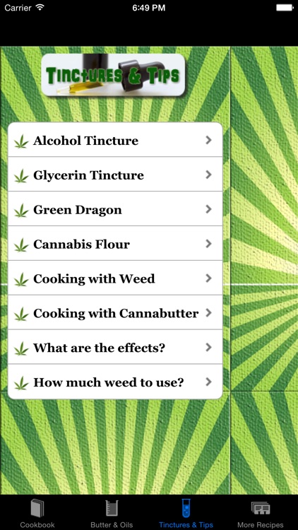 Weed Cookbook - Medical Marijuana Recipes & Cookin screenshot-4