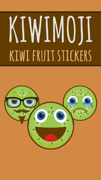 Kiwimoji - Kiwi Fruit emoji stickers