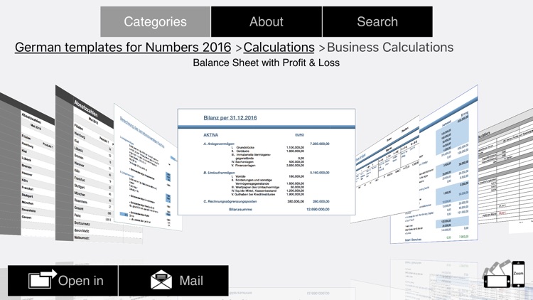 German Templates for iWork 2016 screenshot-3
