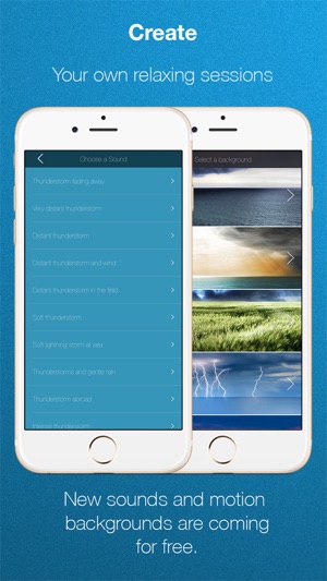 Sleep Maker Storms free - Relax Sounds & 4K images(圖2)-速報App