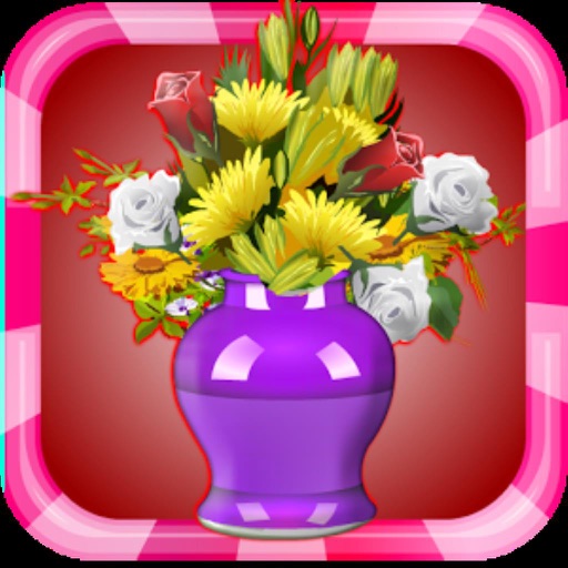 Coloring Book Flowers Icon