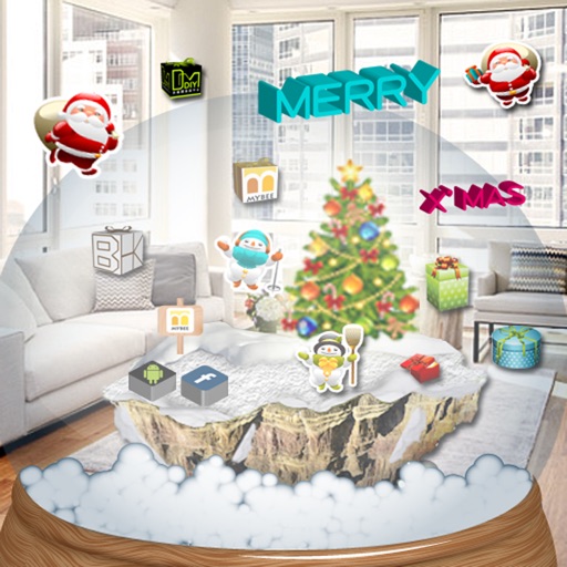 Christmas Snow ball VR AR icon