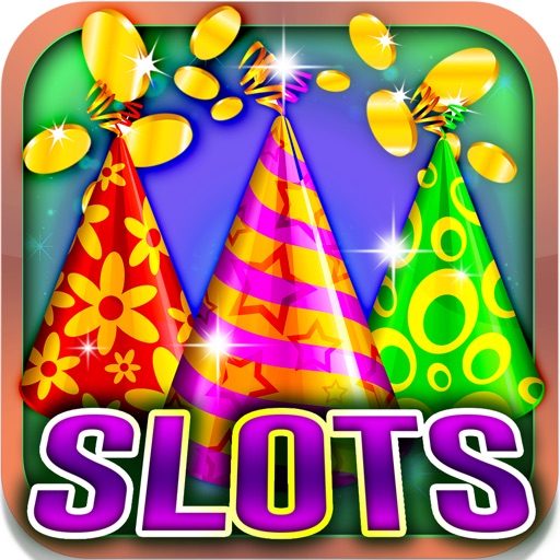 Super Fun Slots: Place a bet on the party balloons iOS App