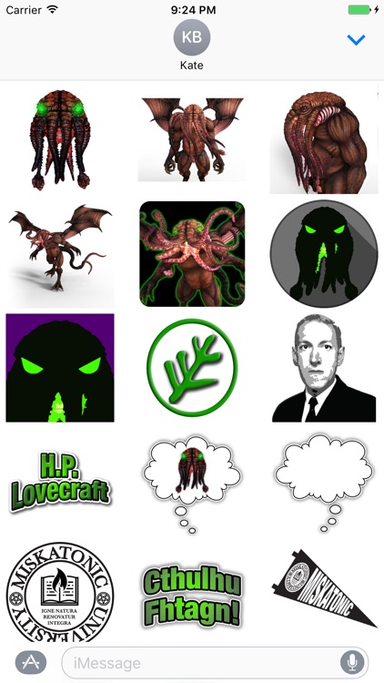 Cthulumoji: Cthulhu Emoji Stickers