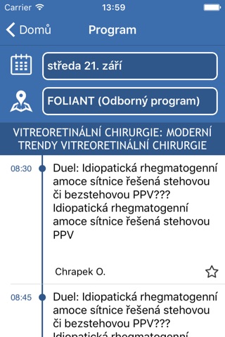 ČOS 2016 screenshot 2