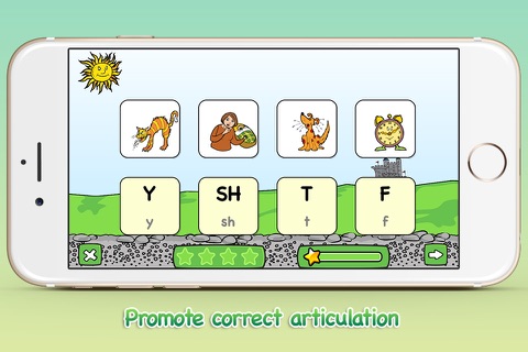 Frog Game 3 - sounds for reading screenshot 3