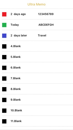 超級備忘錄 Ultra Memo(圖2)-速報App